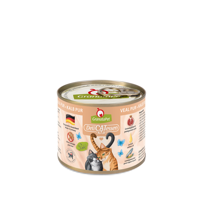 GranataPet DeliCATessen Veal PUR Grain-Free Wet Cat Food