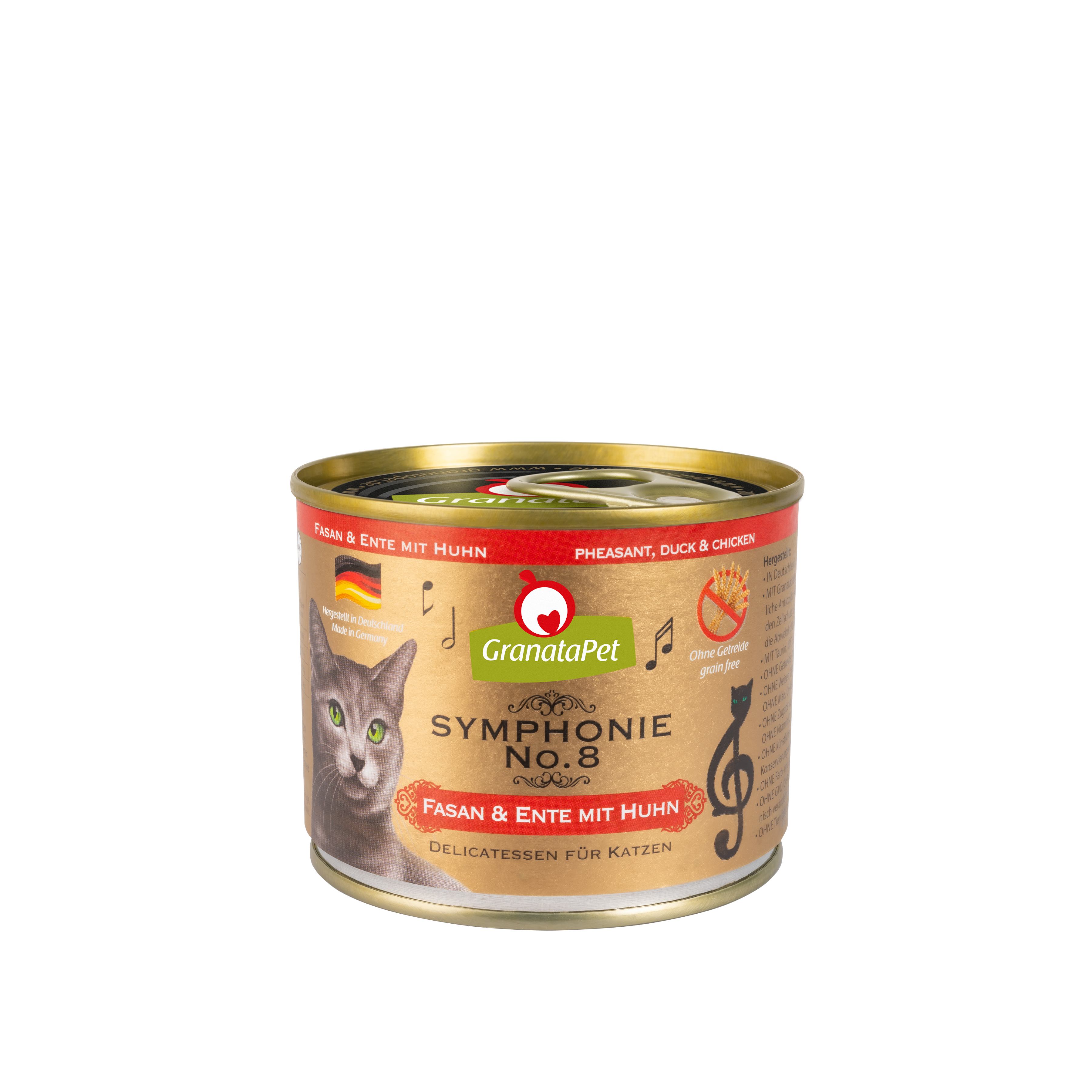 GranataPet Symphonie Cat Wet Food No.8 - Pheasant & Duck With Chicken 100g/200g