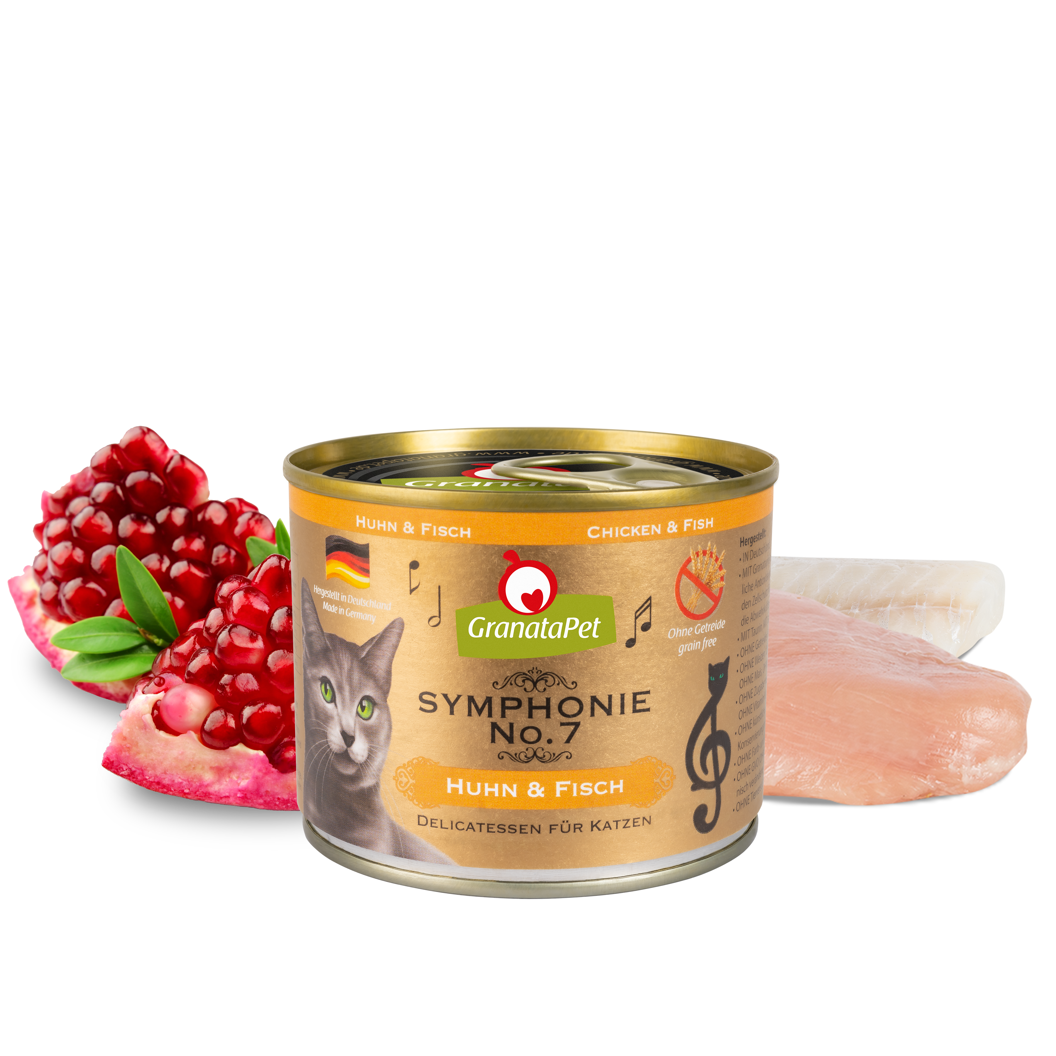 GranataPet Symphonie Cat Wet Food No.7 - Chicken & Fish 100g/200g