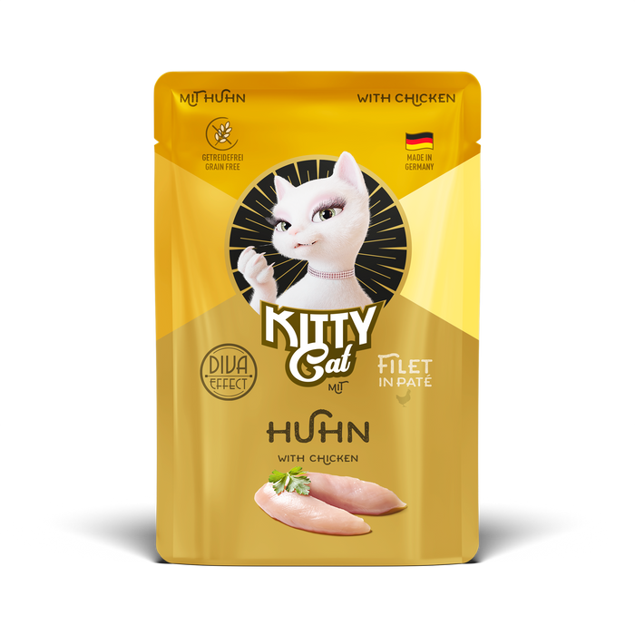 KITTY Cat Filét in Paté Chicken Grain-Free Wet Cat Food