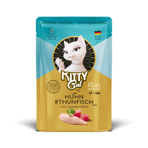 KITTY Filét in Paté Chicken & Tuna grain-free wet cat food – DIVA-Effect combo