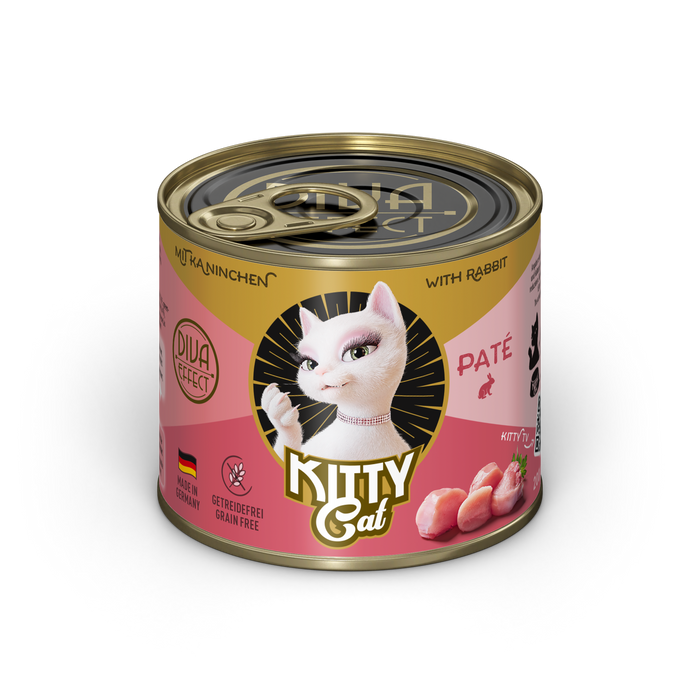 KITTY Cat Paté Rabbit Grain-Free Wet Cat Food