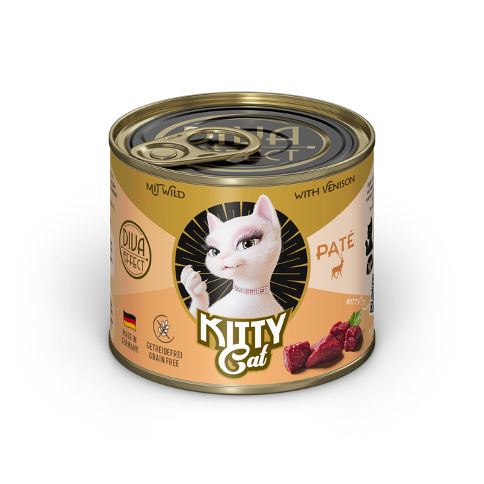 KITTY Cat Paté Wild Grain-Free Wet Cat Food