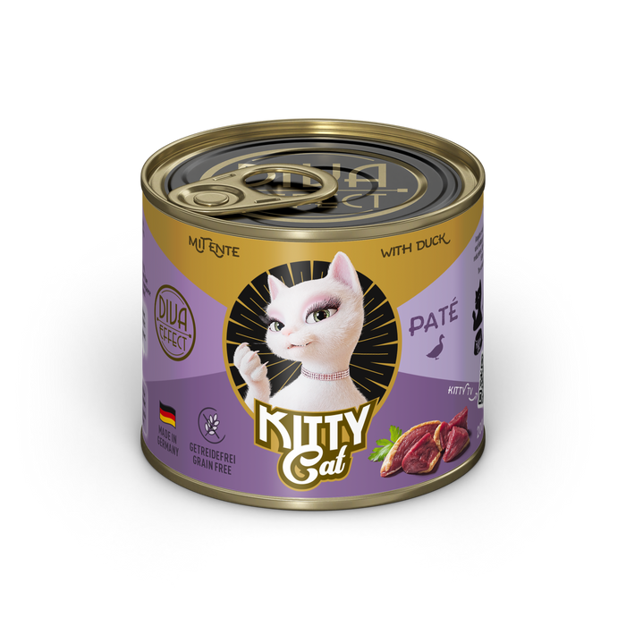 KITTY Cat Paté Duck Grain-Free Wet Cat Food