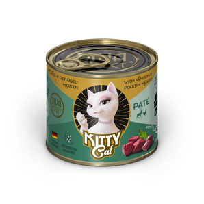 KITTY Paté Wild & Poultry Hearts grain-free wet cat food – DIVA-Effect