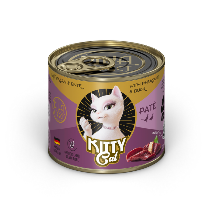 KITTY Cat Paté Pheasant & Duck Grain-Free Wet Cat Food