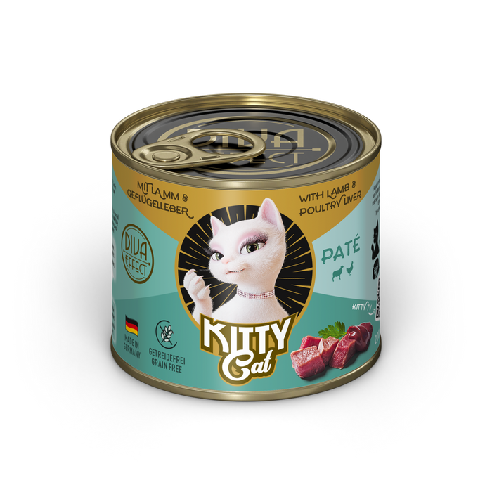 KITTY Cat Paté Lamb & Poultry Liver Grain-Free Wet Cat Food