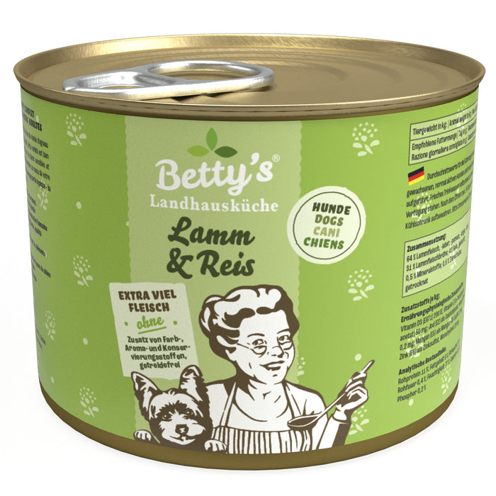 Betty’s Country Kitchen Lamb & Rice Grain-Free Wet Dog Food