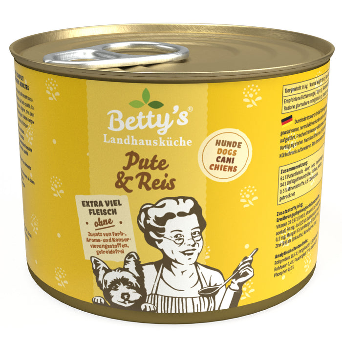 Betty’s Country Kitchen Turkey & Rice Grain-Free Wet Dog Food