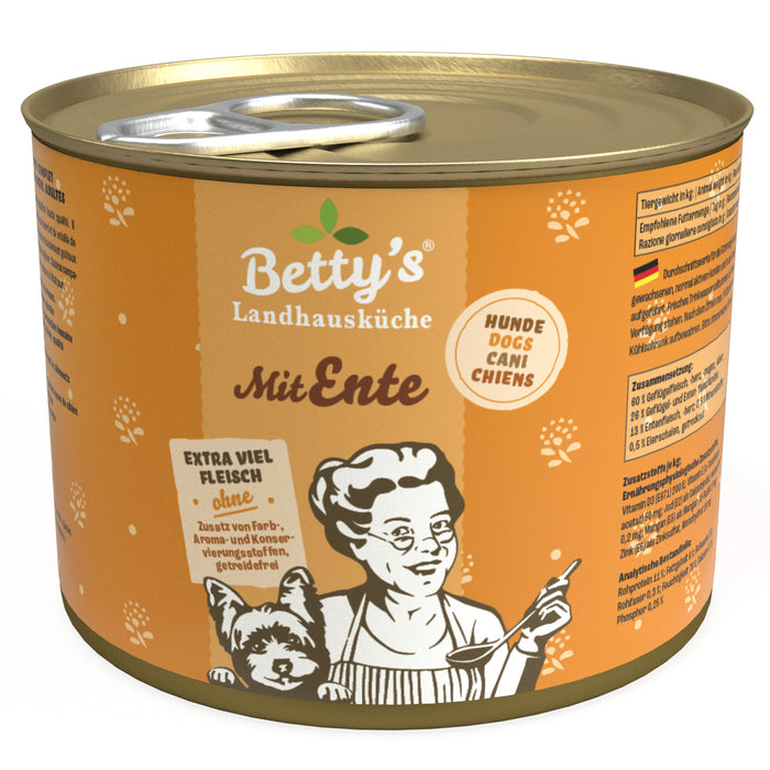 Betty’s Country Kitchen Duck Grain-Free Wet Dog Food