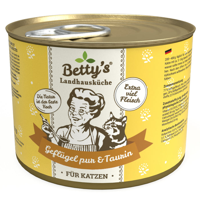 Betty’s Country Kitchen Pure Poultry with Borage Oil Grain-Free Wet Cat Food