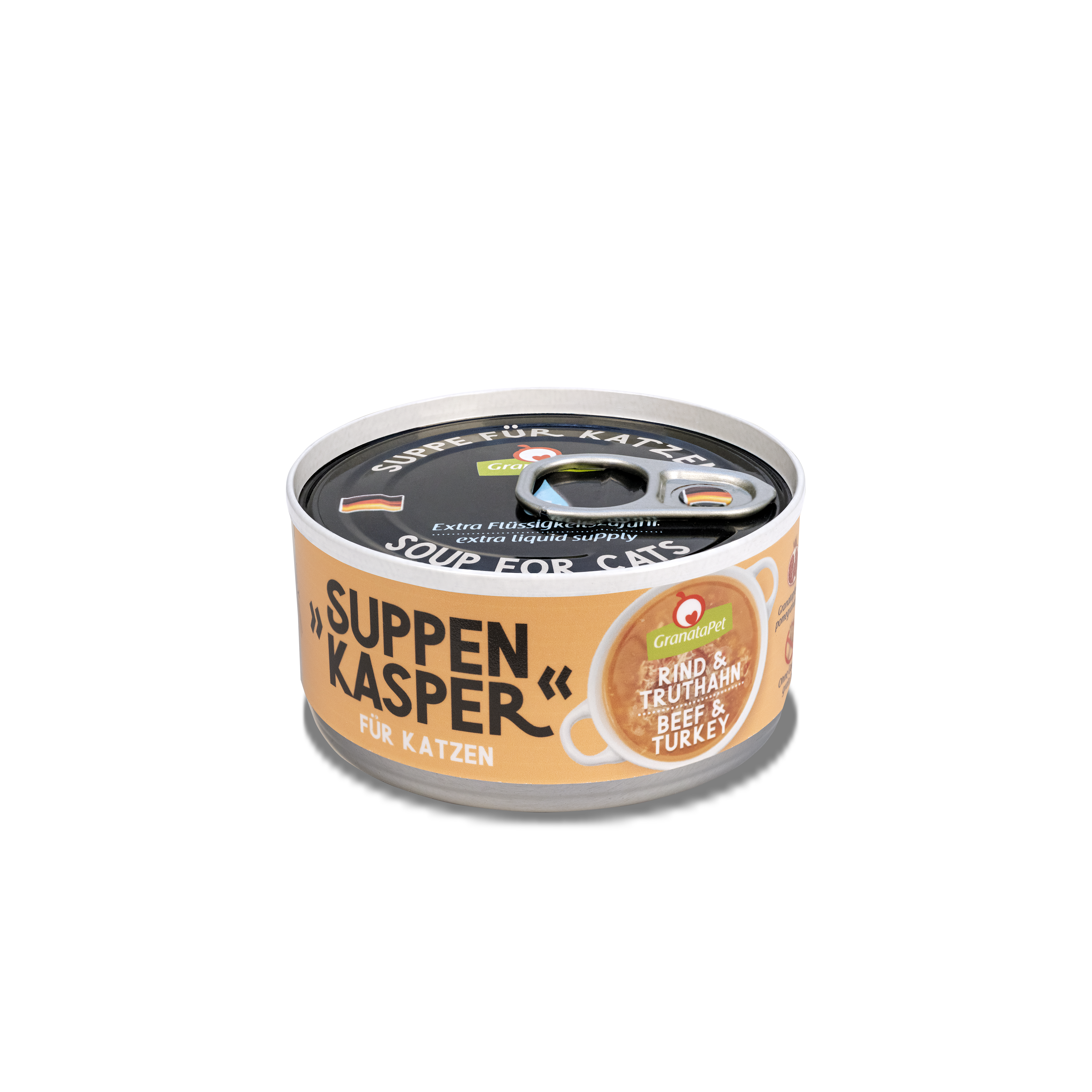 GranataPet Suppenkasper Soup for Cat - Beef and Turkey 70g