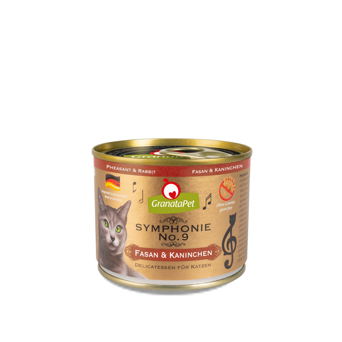 GranataPet Symphonie No.9 Pheasant & Rabbit Grain-Free Wet Cat Food