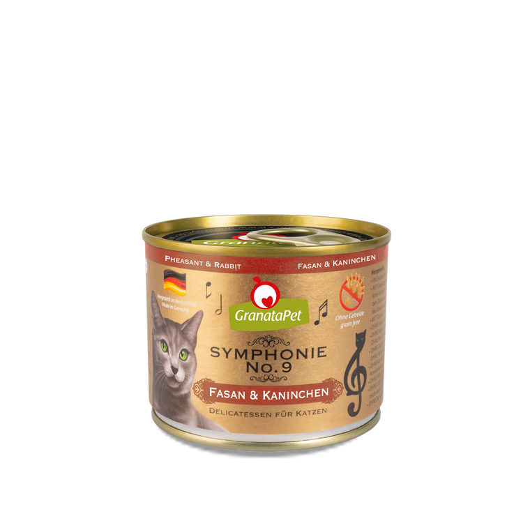 GranataPet Symphonie No.9 Pheasant & Rabbit Grain-Free Wet Cat Food