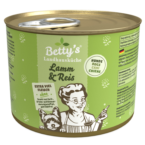 Betty’s Country Kitchen Lamb & Rice Grain-Free Wet Dog Food